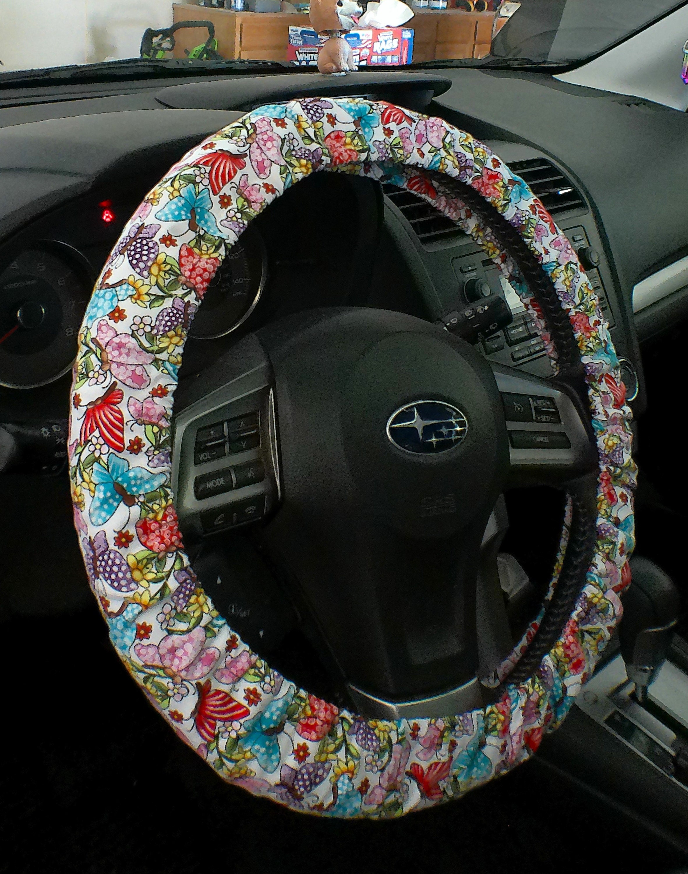 Discover Butterfly Steering Wheel Cover