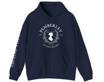 Pemberley hoodie, Pride and Prejudice Book Lover-sweater