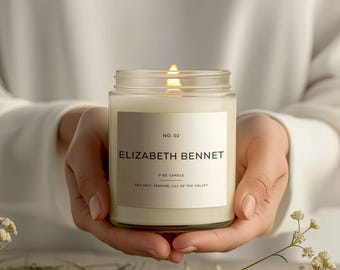 Elizabeth Bennet sojakaars: Pride and Prejudice Book Lover Gift