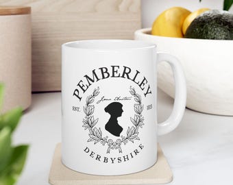 Mok Pemberley of Derbyshire: Jane Austen Pride & Prejudice-cadeau