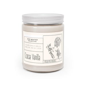 Kakao-Vanille-Soja-Duftkerze 9 oz