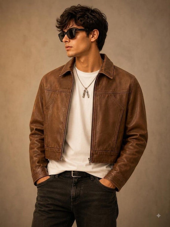 Material: Genuine Leather, Polyester Lining, Metal Zippers, Metal Hardware, Cotton Thread, Leather Trim