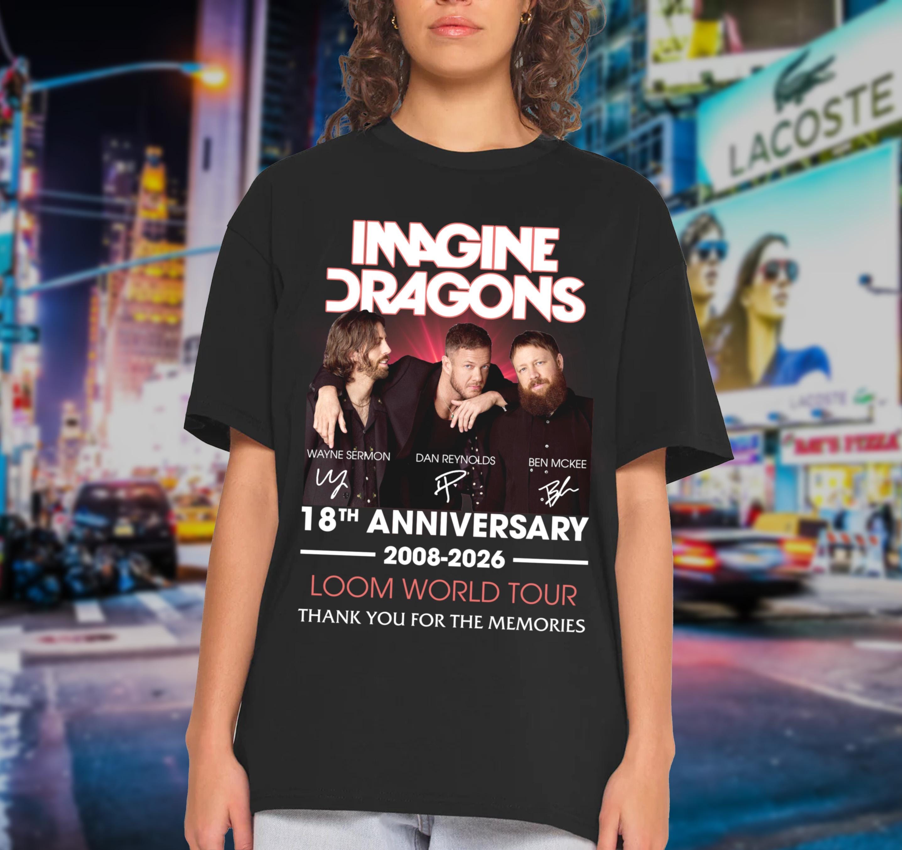 Imagine dragons loom tour shirt - Etsy 日本