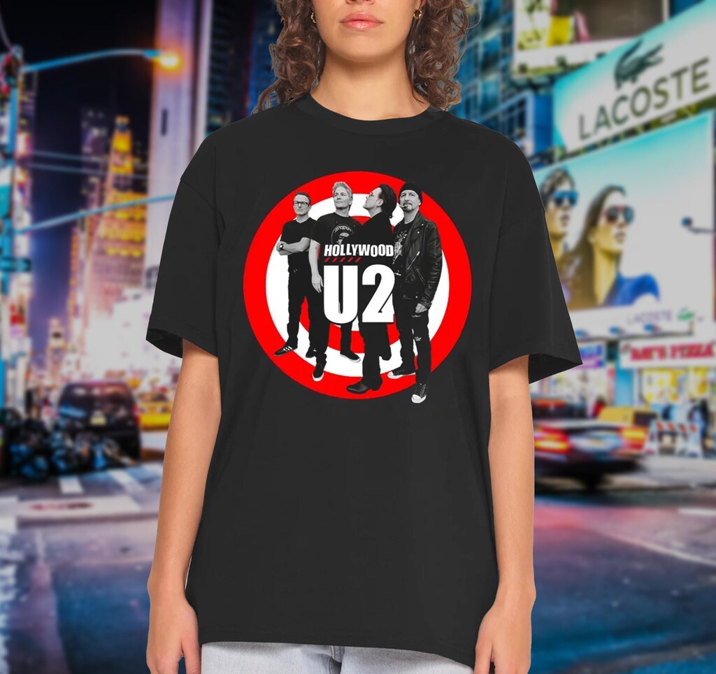 Maglietta Ufficiale U2 War Red Rocks – Uomo Unisex – T-Shirt Manica Corta XX-Large – Collezione Vintage
