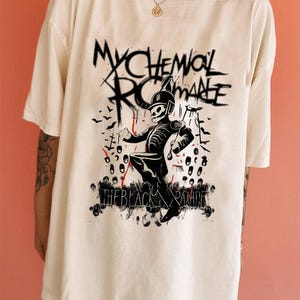 Vintage My Chemical Romance T-Shirt: The Black Parade MCR Band Tee