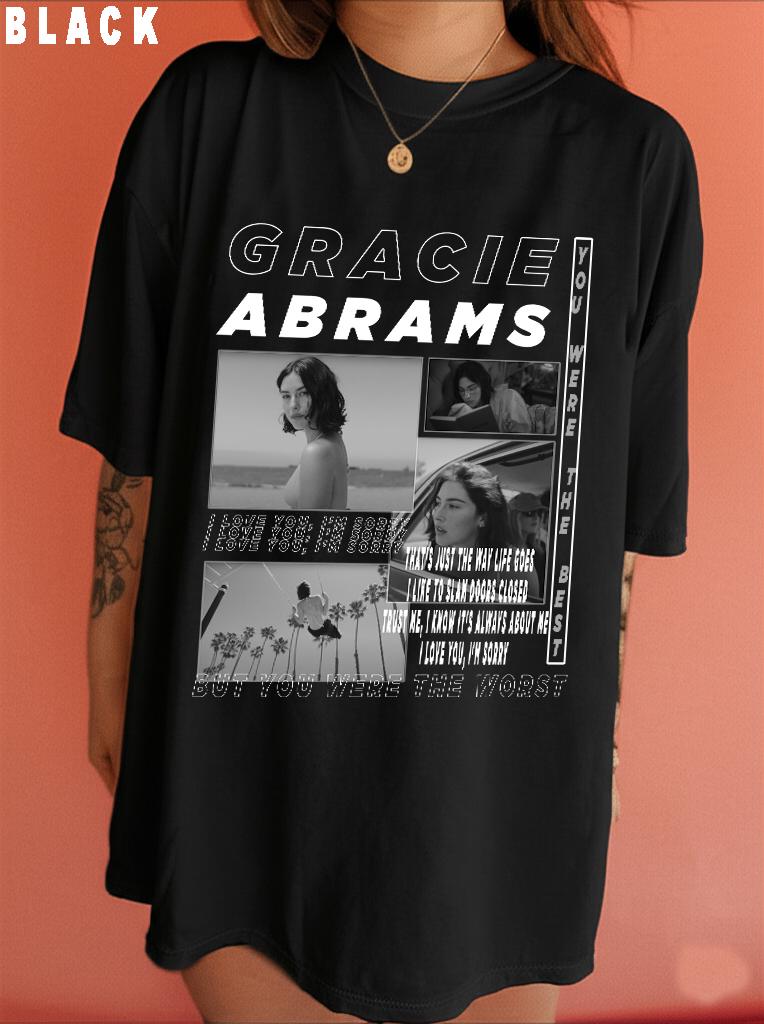 新品 M Gracie Abrams グレイシー・エイブラムス Tシャツ 新品 M Gracie Abrams グレイシー・エイブラムス Tシャツ Gracie