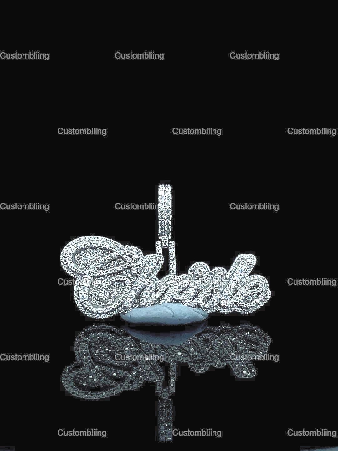 Chaine De Cou Vendue Seule V6135 Iced Out Bling Moon Sun Pendentif