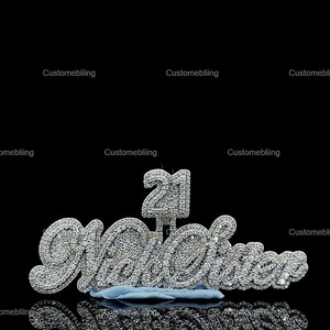 Pingente de moissanite personalizado letra vvs, pingente de moissanite prata hip hop vvs, pingente de moissanite cor d, pingente personalizado de moissanite vvs