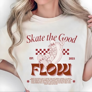T-shirt skateur amusant : t-shirt graphique streetwear