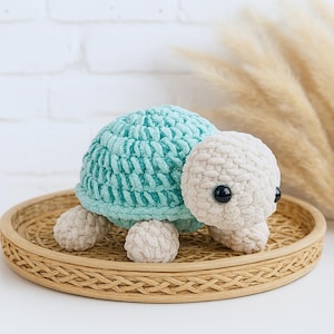 Crochet Pattern Turtles PDF Download, Small and Medium Amigurumi Turtle Pattern Crochet Stuffed, Animal Crochet Patterns Baby, Funny Crochet
