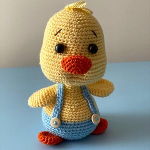 Duckling Crochet Pattern, Cute Amigurumi Duck PDF, Amigurumi Duck Pattern Crochet Stuffed, Animal Crochet Patterns Baby, Crochet Pegasus