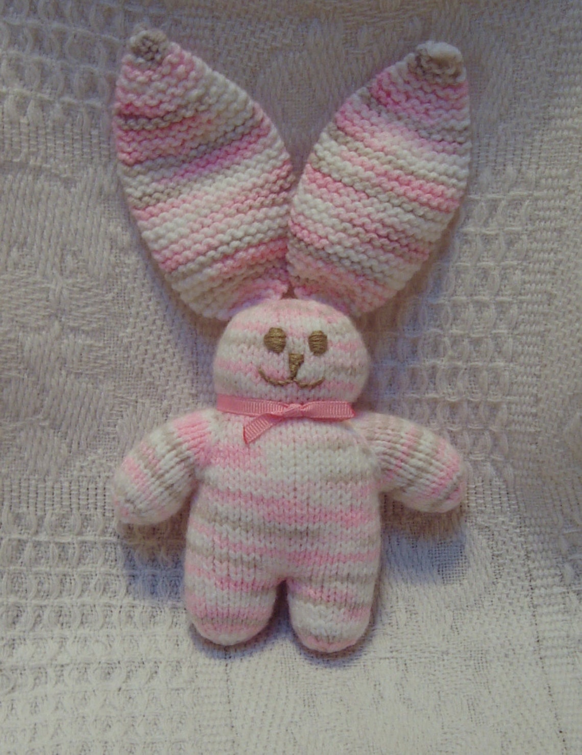 Mini Bunny Hand Knit - Etsy