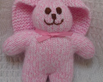 Mini Bunny Rabbit - Hand knitted