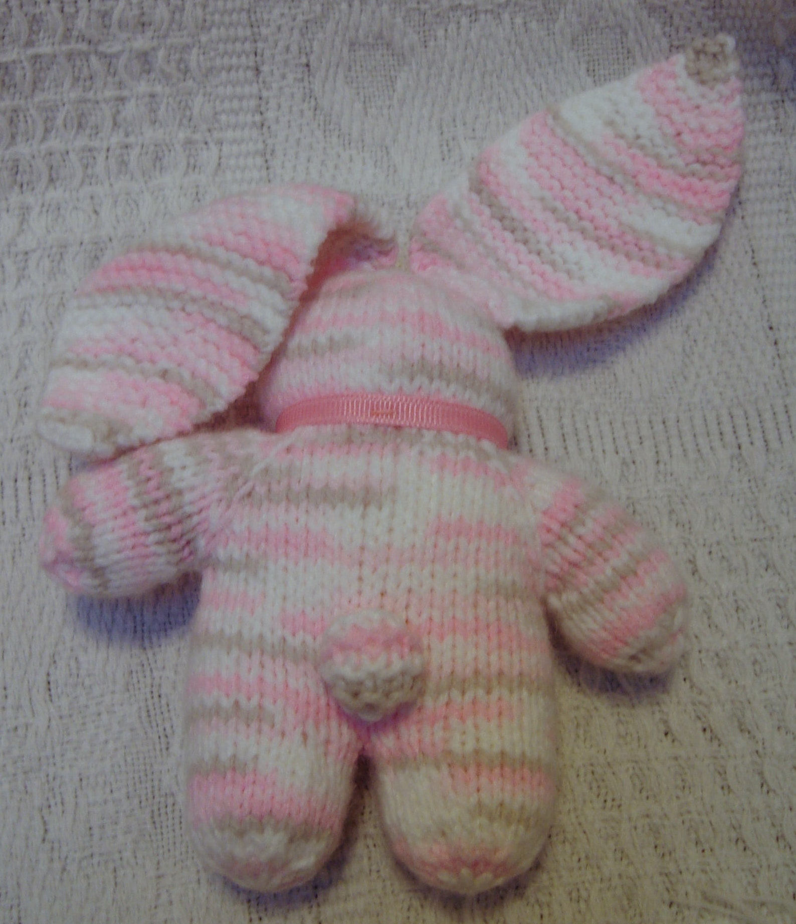 Mini Bunny Hand Knit - Etsy
