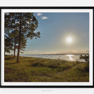 South Beach At Sunset In Sea Pines, Hilton Head Island Fine Art Photography Print, Art For Gratitude