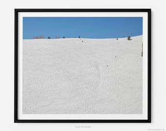 China Bowl At Vail Ski Resort, Vail Fine Art Photography Print, Art For Gratitude