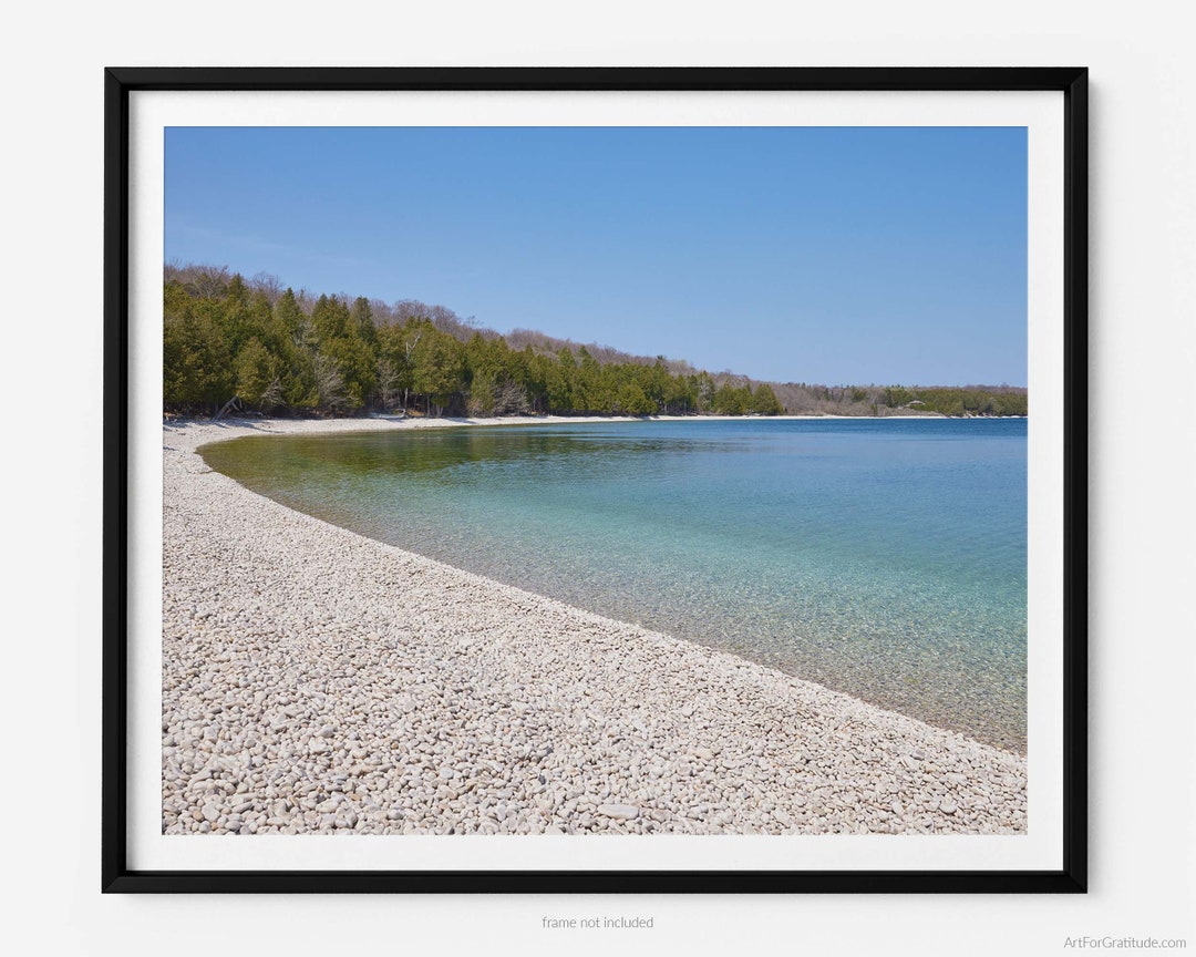 Schoolhouse Beach, Door County Wisconsin, on Washington Island