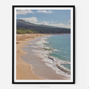 Makena Beach (Big Beach), A Maui Hawaii Fine Art Photography Print, Oneloa Beach, Art For Gratitude