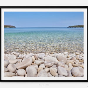 Schoolhouse Beach, Door County Wisconsin, On Washington Island, Fine Art Photography Print, Summer, State Park, Art For Gratitude