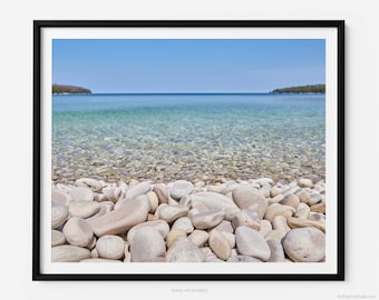 Schoolhouse Beach, Door County Wisconsin, On Washington Island, Fine Art Photography Print, Summer, State Park, Art For Gratitude