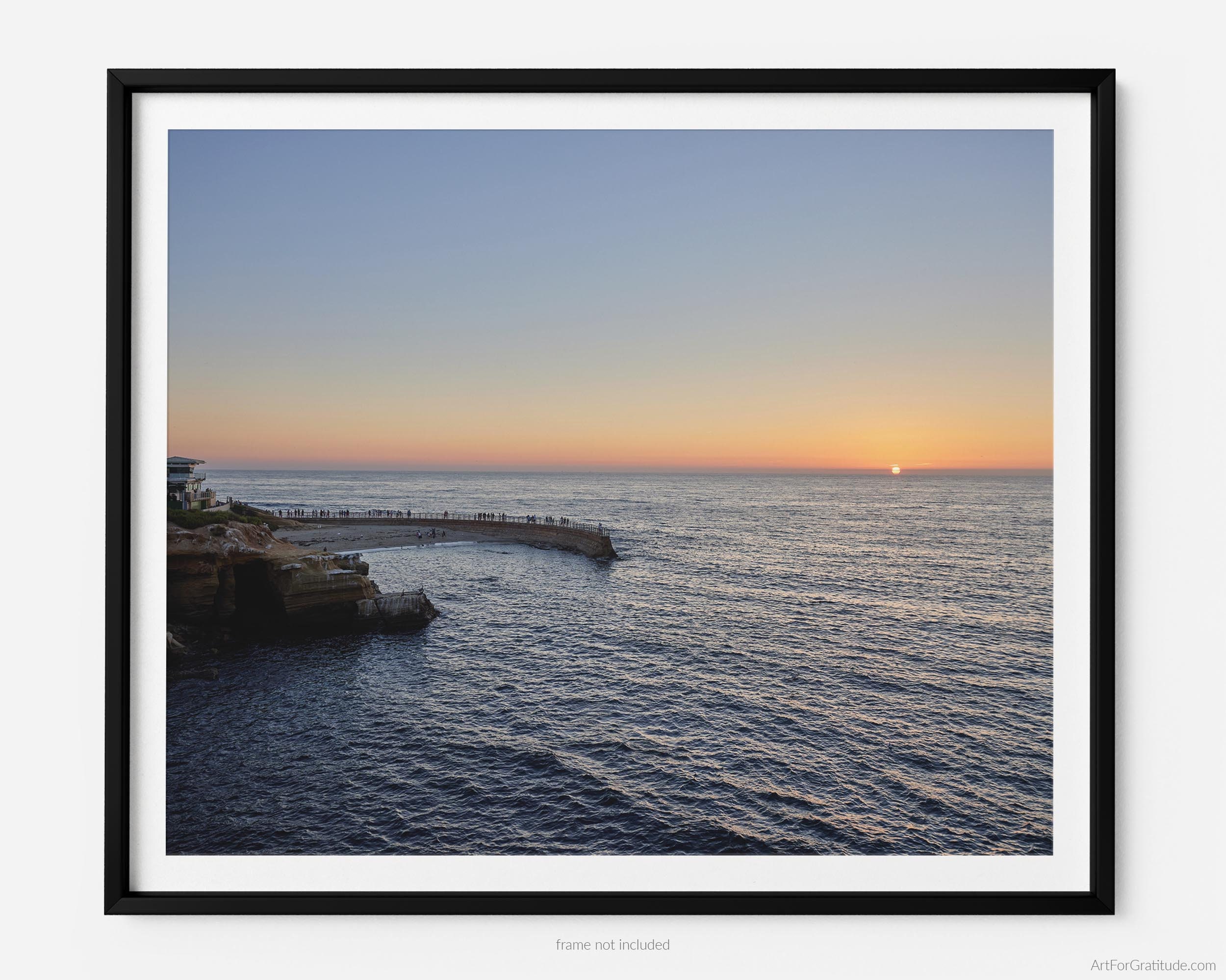 Children's Pool La Jolla At Seal Rock, La Jolla Fine Art Photography Print, On Coast Boulevard, In San Diego California, Art For Gratitude