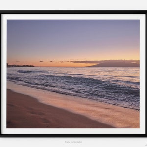 Ka&#39;anapali Beach Sunset, A Maui Hawaii Fine Art Photography Print, Art For Gratitude