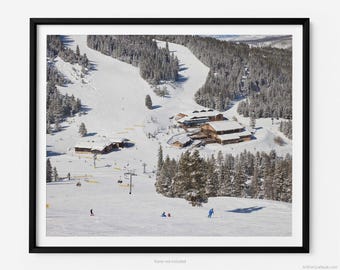 View Down Swingsville To Mid-Vail, At Vail Ski Resort, Vail Fine Art Photography Print, Art For Gratitude