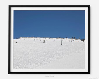 Orient Express Lift At China Bowl, A Vail Colorado Fine Art Photography Print, At Vail Ski Resort, Legendary Back Bowls, Art For Gratitude