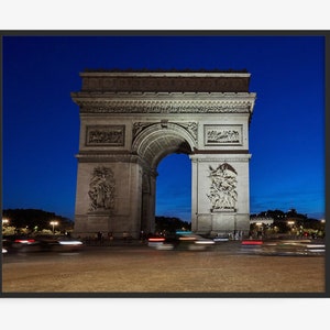 Paris Photography Print, Arc de Triomphe. By Jeff Schear, Art For Gratitude. Paris Wall Art, France.