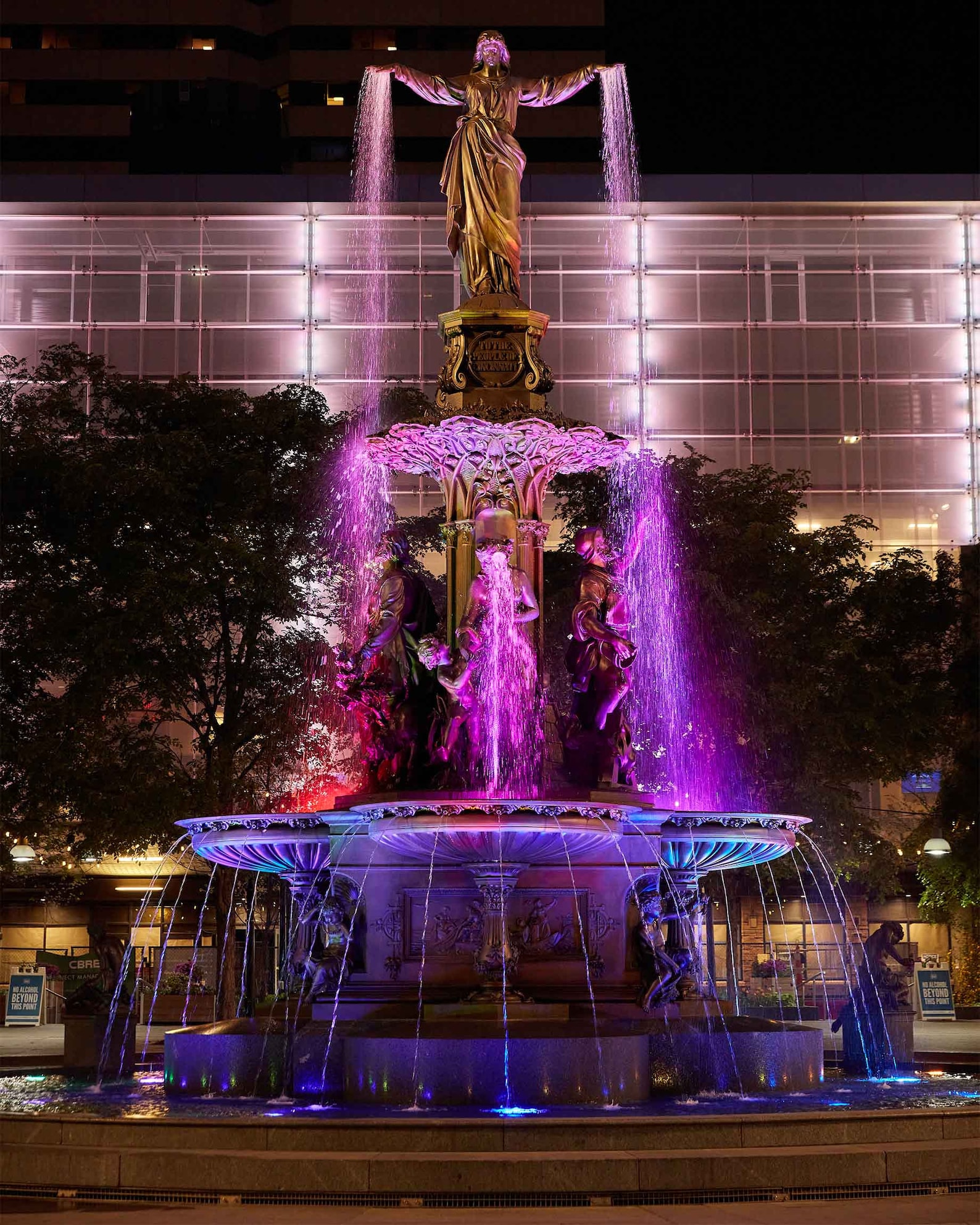Fountain Square Cincinnati Photography Print A Historic Etsy