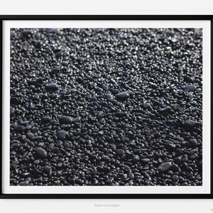 Rocks On Black Sand Beach, At Waiʻānapanapa State Park, A Maui Hawaii Fine Art Photography Print, Pa‘iloa Beach, In Hana, Art For Gratitude