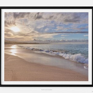 Sunrise At Makena Beach (Big Beach), A Maui Hawaii Fine Art Photography Print, Oneloa Beach, Art For Gratitude