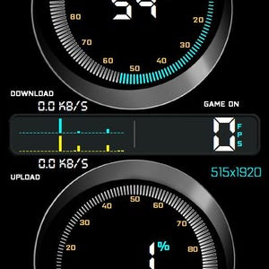 AIDA64 Sensor Panel Template: PC Monitor Skin (digital Download ...