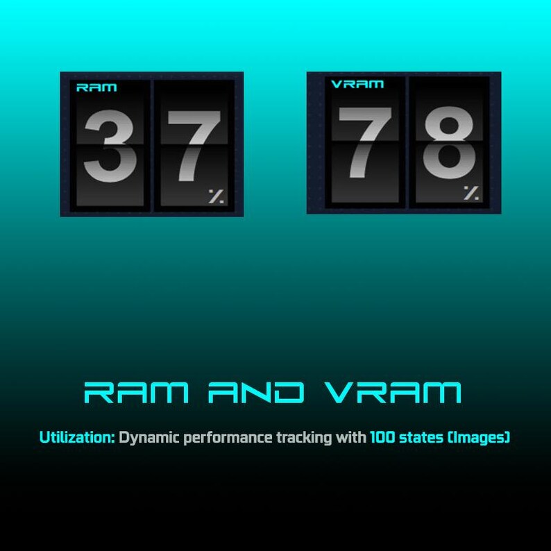 AIDA64 Sensor Panel Template: CPU GPU Monitor (1920x480) (digital ...
