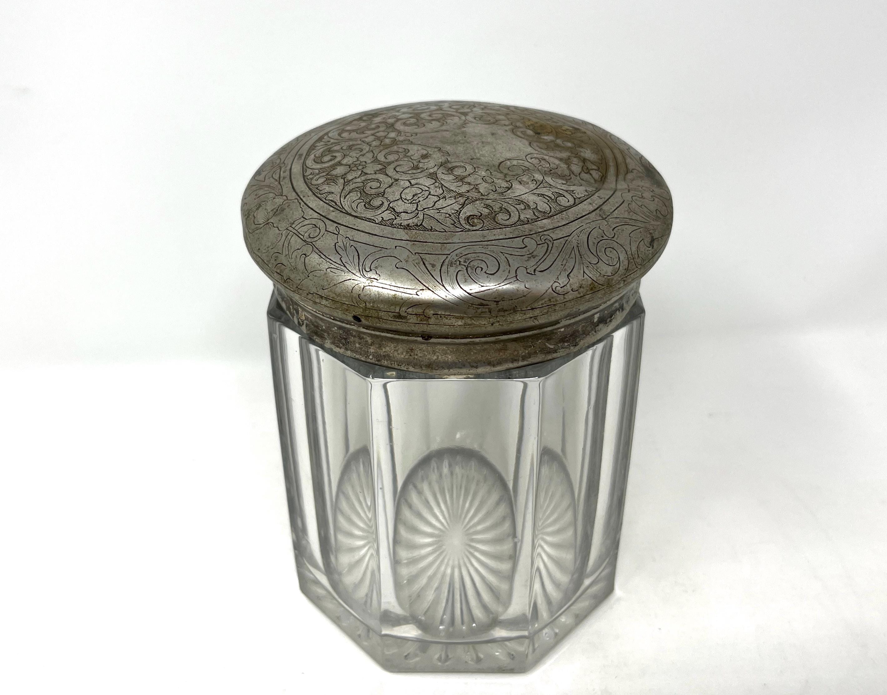 Lead Tobacco Jar