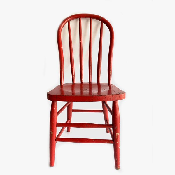 Vintage Child Chair Etsy