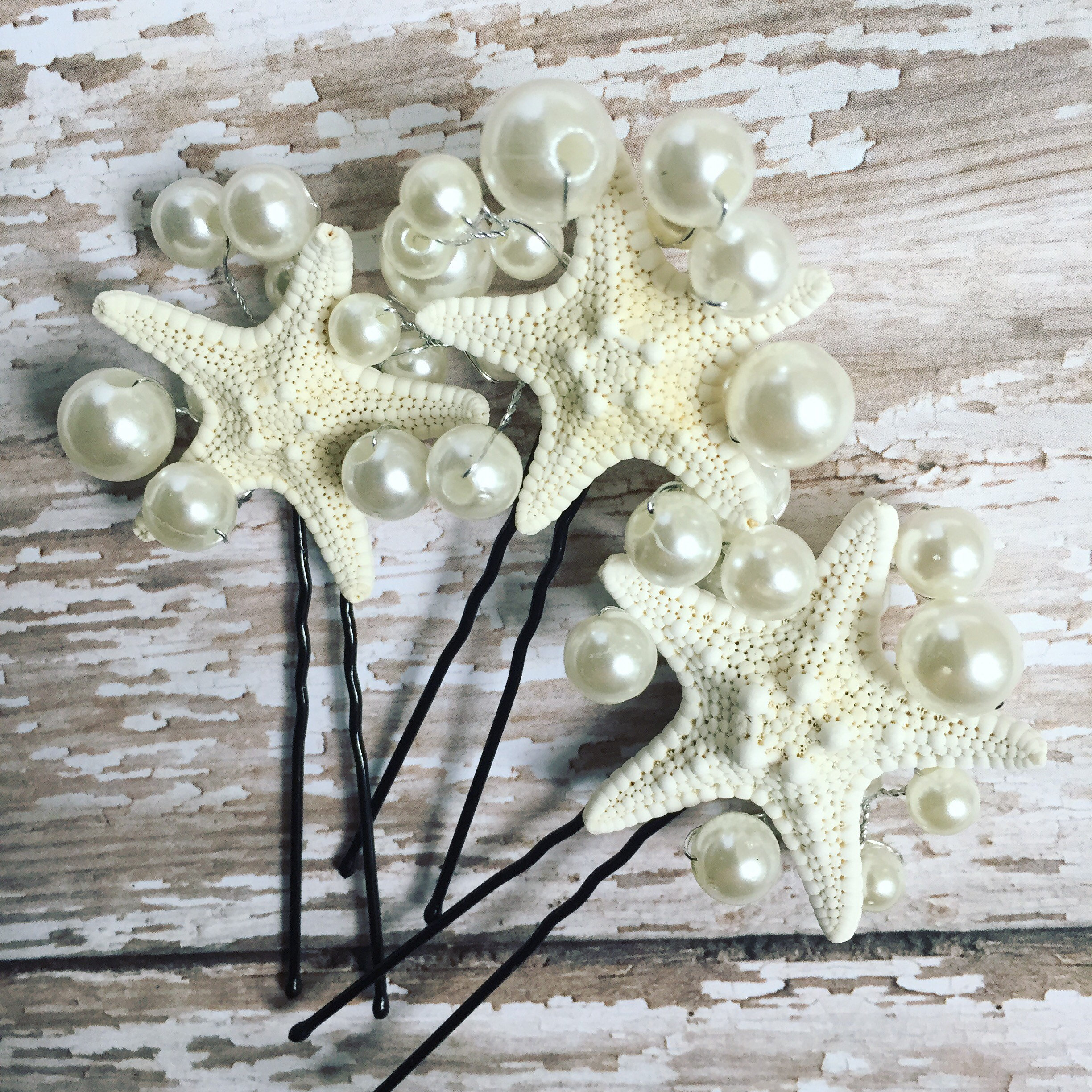 etsy bridal haor accessories star fish Natural Starfish 2 PC Alligator Hairclip Set, Tropical Wedding Starfish Hairpiece, Hawaii Seashell Hairclips, Mermaid Cosplay Headpiece Every piece is truly one of a kind Starfish Hair Comb Starfish Bridal