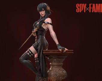 Forger Figure – Inspired Elegant Handmade Fan Art Statue for Collectors