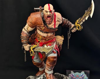 Figura de Kratos – Estatua de fan art