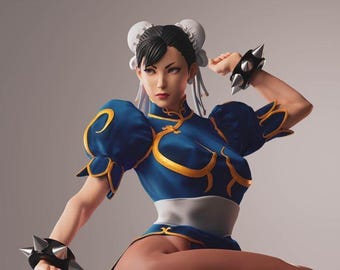 Chun-Li Figure –  Fan Art Statue