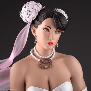 Chun-Li Figure – Street Fighter Fan Art Statue