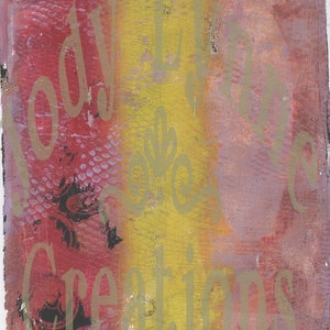 Digital Gelli Prints - Various