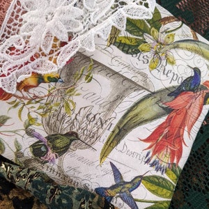 Napkin-Enchanted Garden