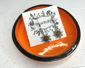 Orecchini con ciondolo a forma di sole, stile boho celestiale, stile fairycore - Regalo di gioielli estivi Whimsigoth