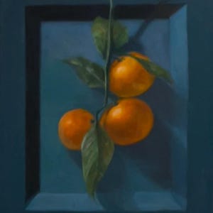 Mandarins Oil Painting