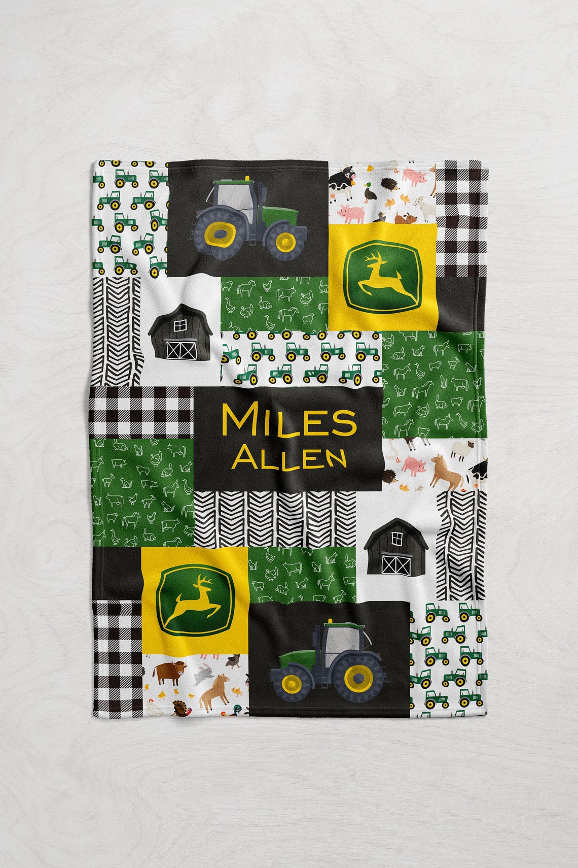 John Deere Throw Blankets