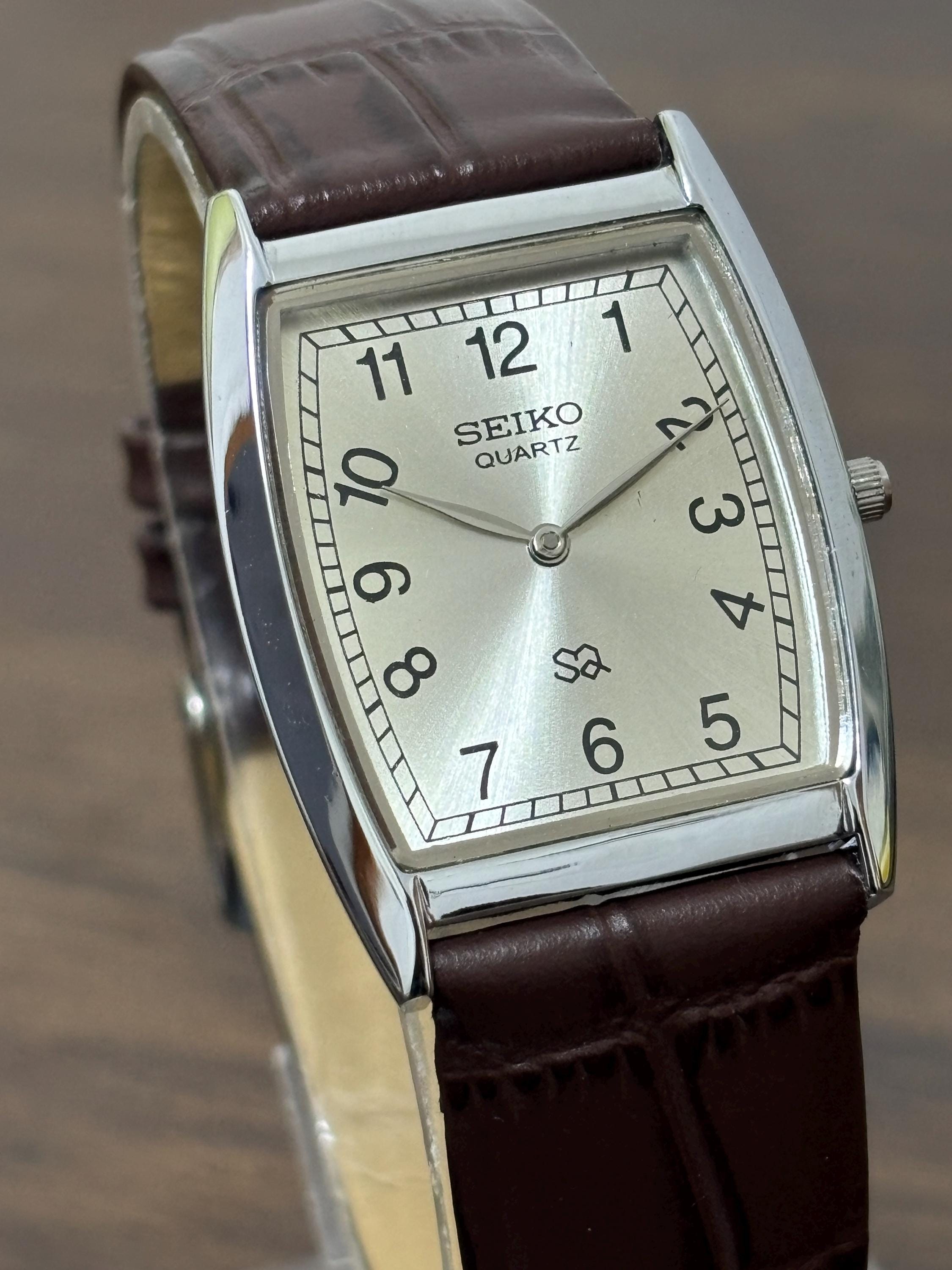 Seiko tank silver - Etsy 日本