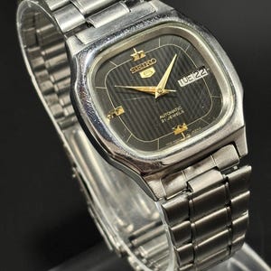 時計 SEIKO 5 ACTUS 21 7019-7020 AUTOMATIC Birthday Watch! March 1970 Seiko 5 Actus 7019-7020 Oversized