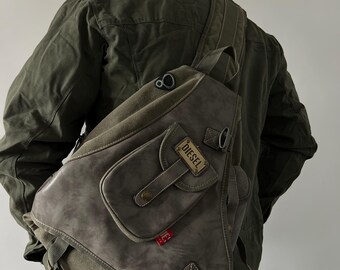 バッグ 00s DIESEL shoulder  bag grunge y2k s-l400.jpg