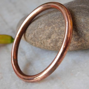 Heavy COPPER Bangle , thick Copper Bangle, Chunky copper Bracelet, Beautiful copper Bracelet,Stacking Bangle Men Bangle ,Gift for him